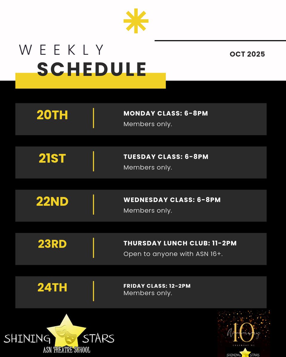 All classes are back to normal this week coming, and all classes this week will have Halloween activities 🎃🧡. 

❗Please note - anyone who missed Tuesday's class due to the roof leak before we finished up. An extra class will be on Saturday morning 11am-1pm.