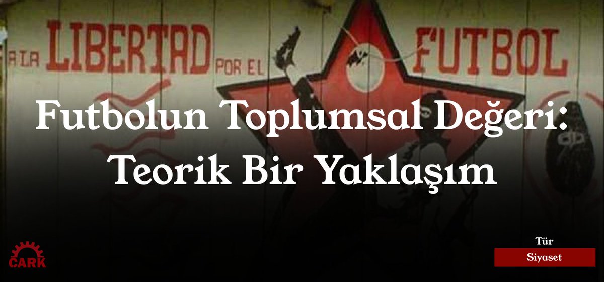 Çeviren: <a href="/obsesyon6/">berdan,,</a> | "Antrenör olmadan pozisyonlara ve taktiğe karar vermek, baskı olmadan antrenman yapmak, her beceri düzeyinden oyuncu kullanmak; bunları anarşistlerden başka kim başarabilir?"

medium.com/@carkdergi/fut…