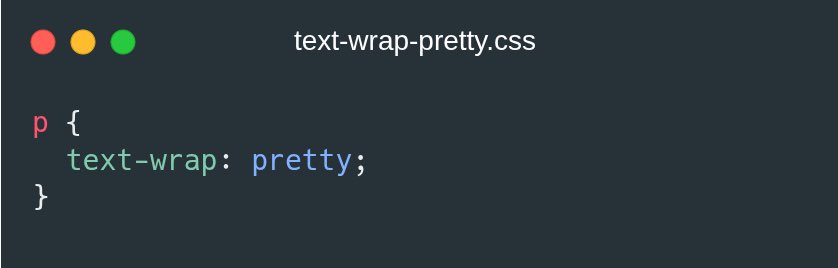thatTech_bro's tweet image. GM 🌎
CSS tip:
Use `text-wrap: pretty;` to make text line breaks look cool and reduce that ugly line breaks on the last line.
#csstrick #csstricks #css #html
