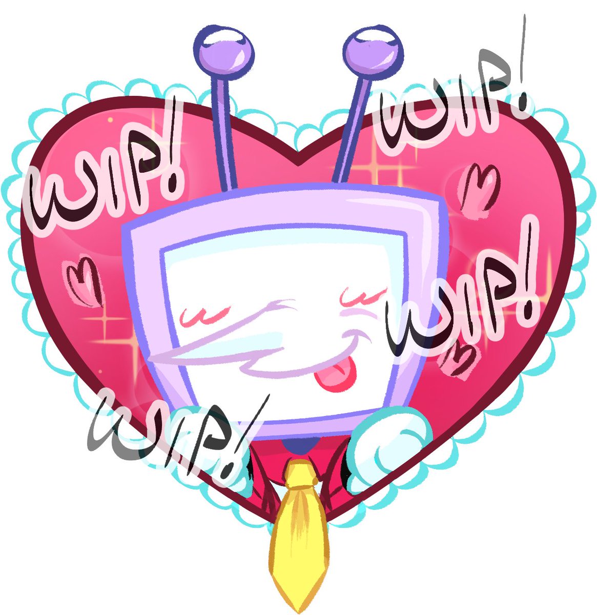 [ 📺 INTEREST CHECK 📺 ]

Would anyone be interested if I made this design into Acrylic Keychains / Die-Cut Stickers?? (Back of the keychains will not have a alternate design)

Poll can be found in the replies!❤️

#DELTARUNE #tenna