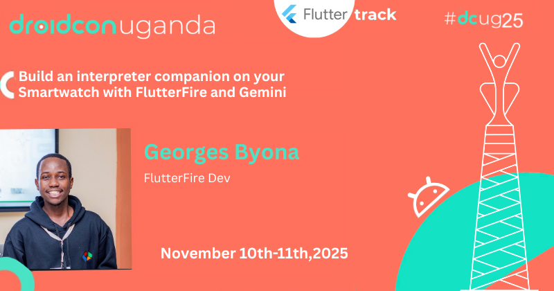 droidconug's tweet image. 🚀 Build an Interpreter Companion on your Smartwatch with #FlutterFire & #Gemini!
Join @glosings0n as he demos how to integrate Gemini APIs — from text to Live — into cross-platform #Flutter apps & WearOS devices. ⚡
💡 Learn how to:
🔥 Use firebase_ai, wear_plus & more
🔥…