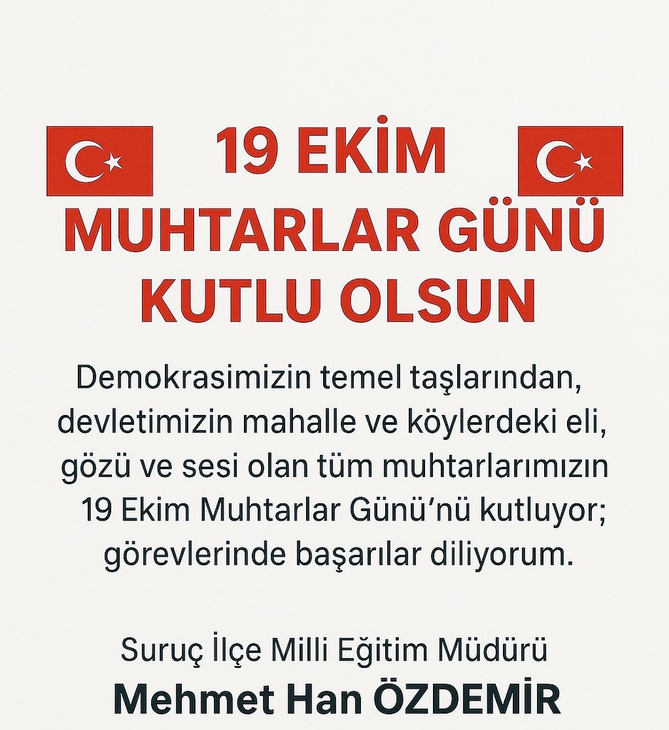 Suruç İlçe Milli Eğitim Müdürlüğü (@surucmem) on Twitter photo 