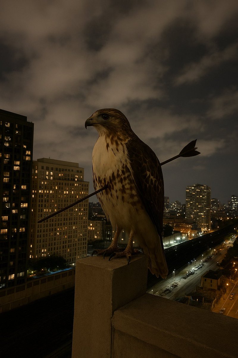 The hawk doesn’t concern itself with pain, the hawk is $unbroken