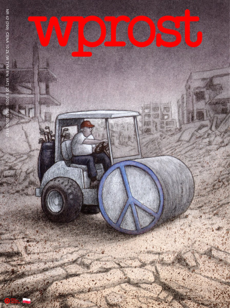 ‼ NOWY WPROST ‼

Pokój według Trumpa, Miller broni Tuska i jak wyhamować ze smartfonem. Co jeszcze w nowym „Wprost”?

📌 Artur Balazs o rewolcie na wsi,
📌 Henryk Kowalczyk o rządowych abdykacjach,
📌 Maciej Siembieda o żądzy zemsty,
📌 Nina Ptak o izraelskich służbach,
📌 Po