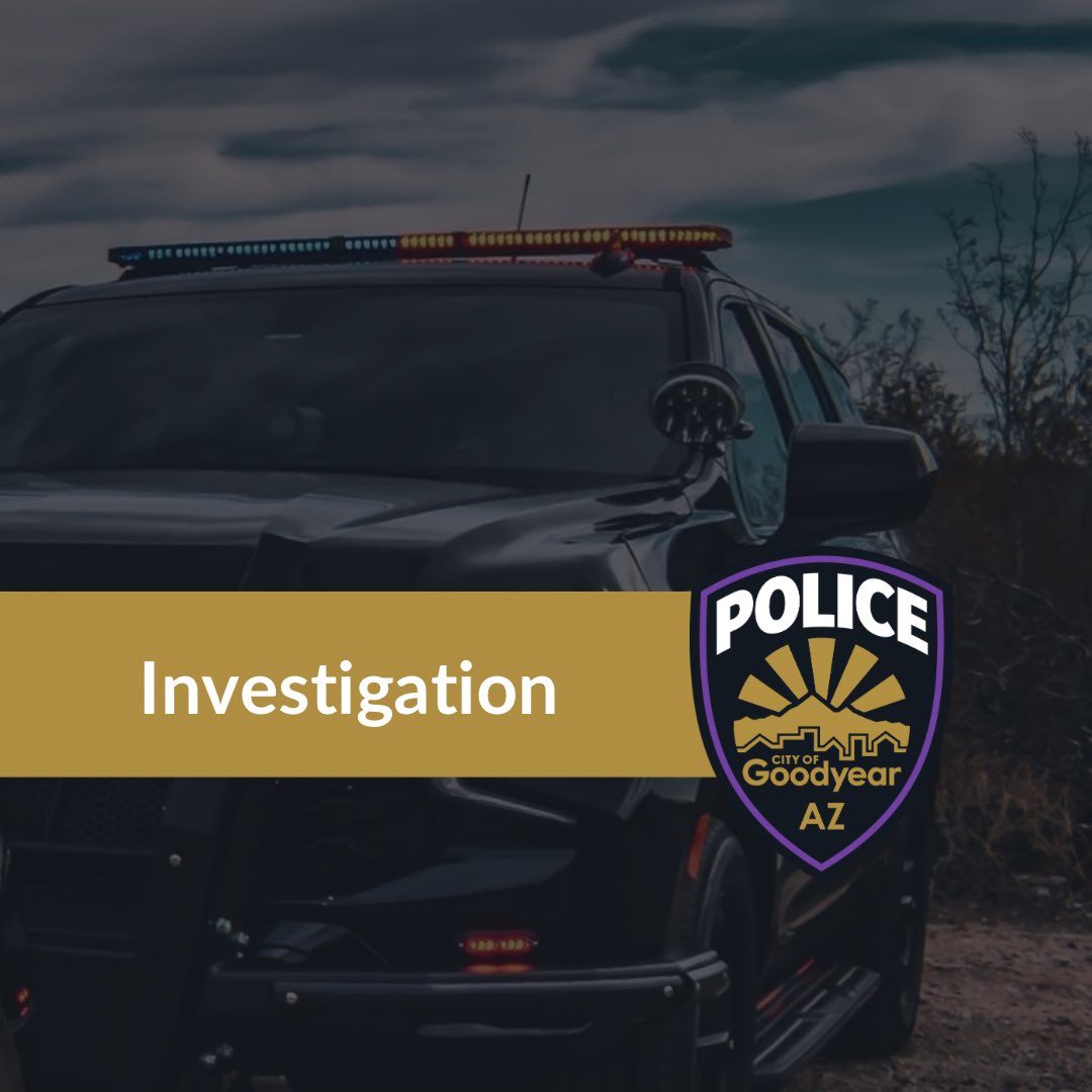 Goodyear Police Dept tweet media