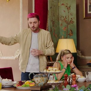 the_traitors_'s tweet image. I love the comedy of The Celebrity Traitors but hoping we get a scene as chaotic as the Series 1 breakfast brawl