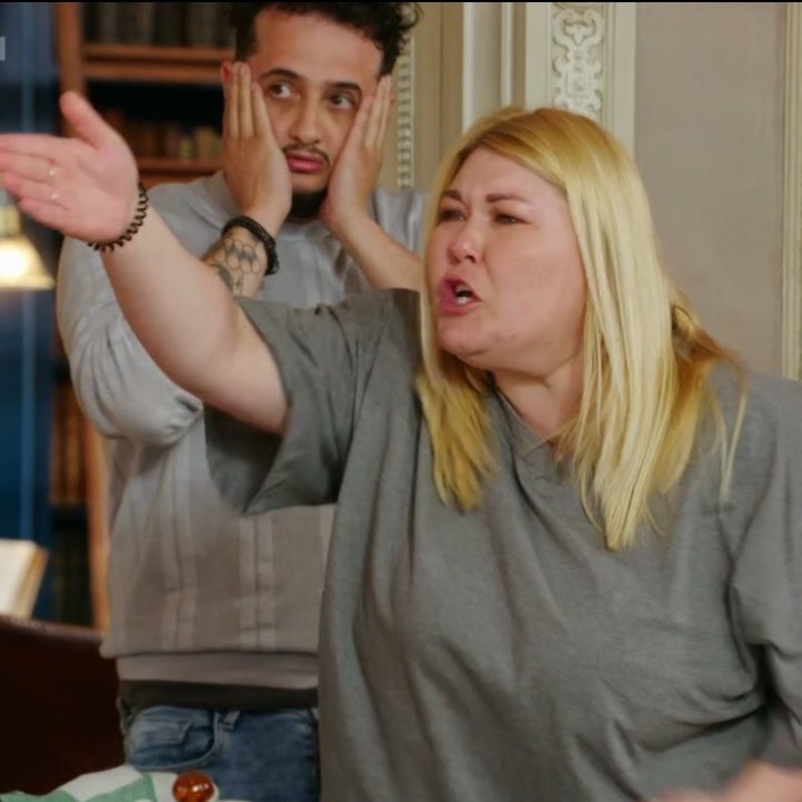 the_traitors_'s tweet image. I love the comedy of The Celebrity Traitors but hoping we get a scene as chaotic as the Series 1 breakfast brawl