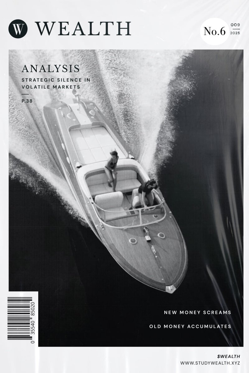 wealth_cto's tweet image. New money screams.

Old money accumulates.

$wealth