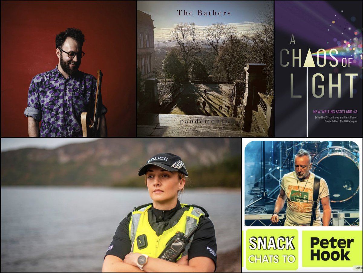 ScotsWhayHae's tweet image. 📻💕 Tonight's @ScotsWhayHae Show @OfficialCamGlen has an interview with the artist of the week @JackHinksMusic, the featured album is @thebathersoffi1's 'Pandemonia' + books, TV, podcasts &amp;amp; gigs.

Listen in live, 7-9pm👉 camglenradio.org/live
Or later👉 camglenradio.org/listen-again