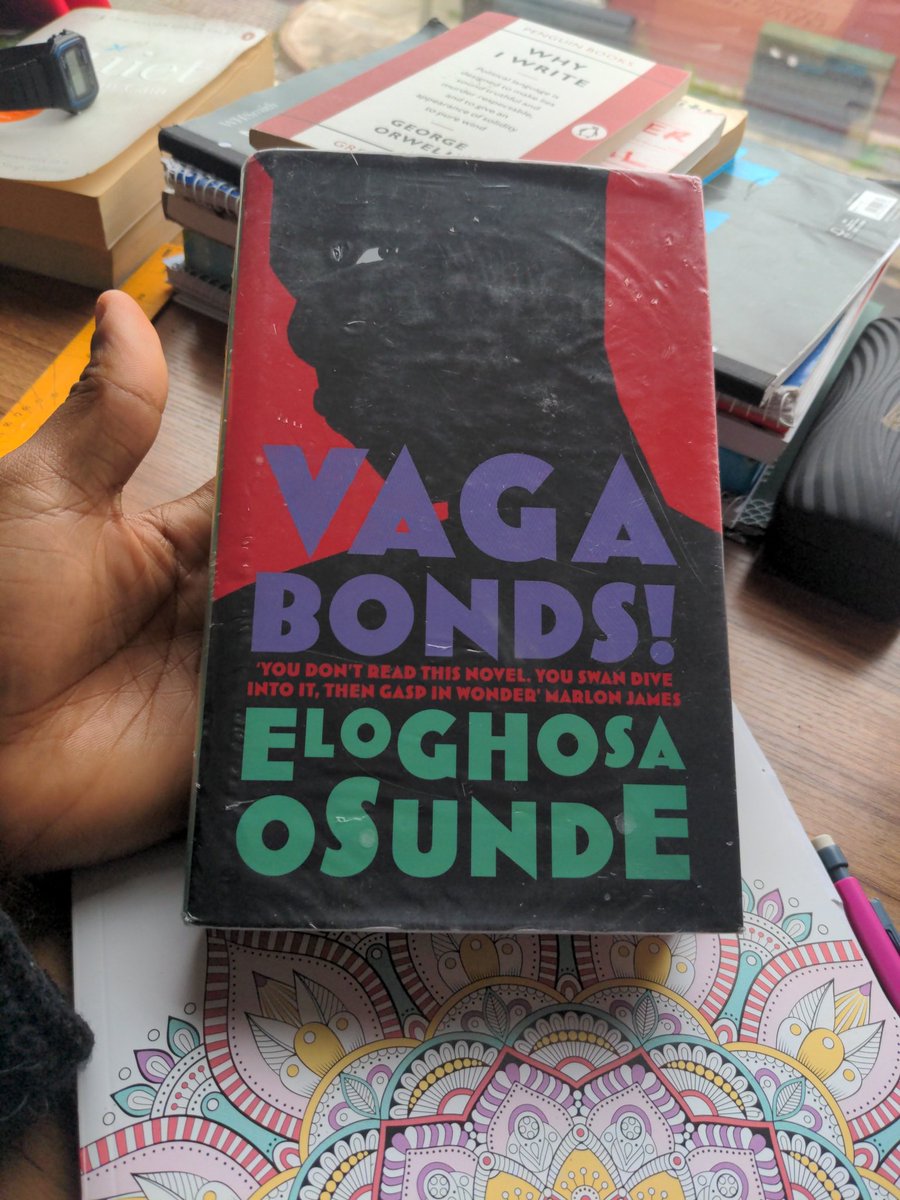 'There is an eye following you and you know. Everywhere you go, e dey look you. The eye is made up of people. The eye does not blink, talk less of sleep. The eye is us, curious. The eye is a city; this eye na Lagos. Èkó.'

Day 17 of #Nigerianliterature