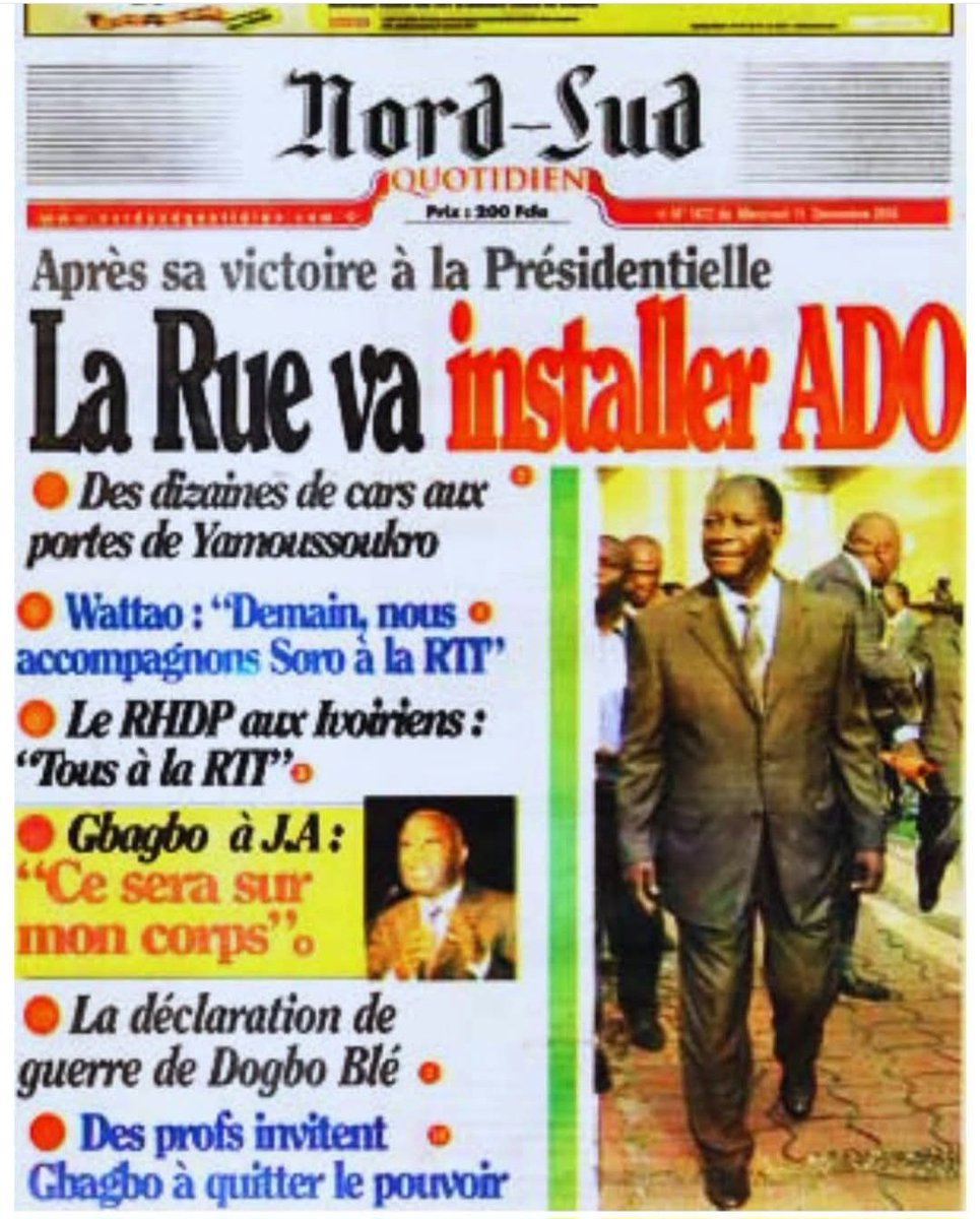 Voilà  ce que le rdr pensait et disait il n’y a pas longtemps.
 La rue qui l'a installé le chassera inéluctablement.