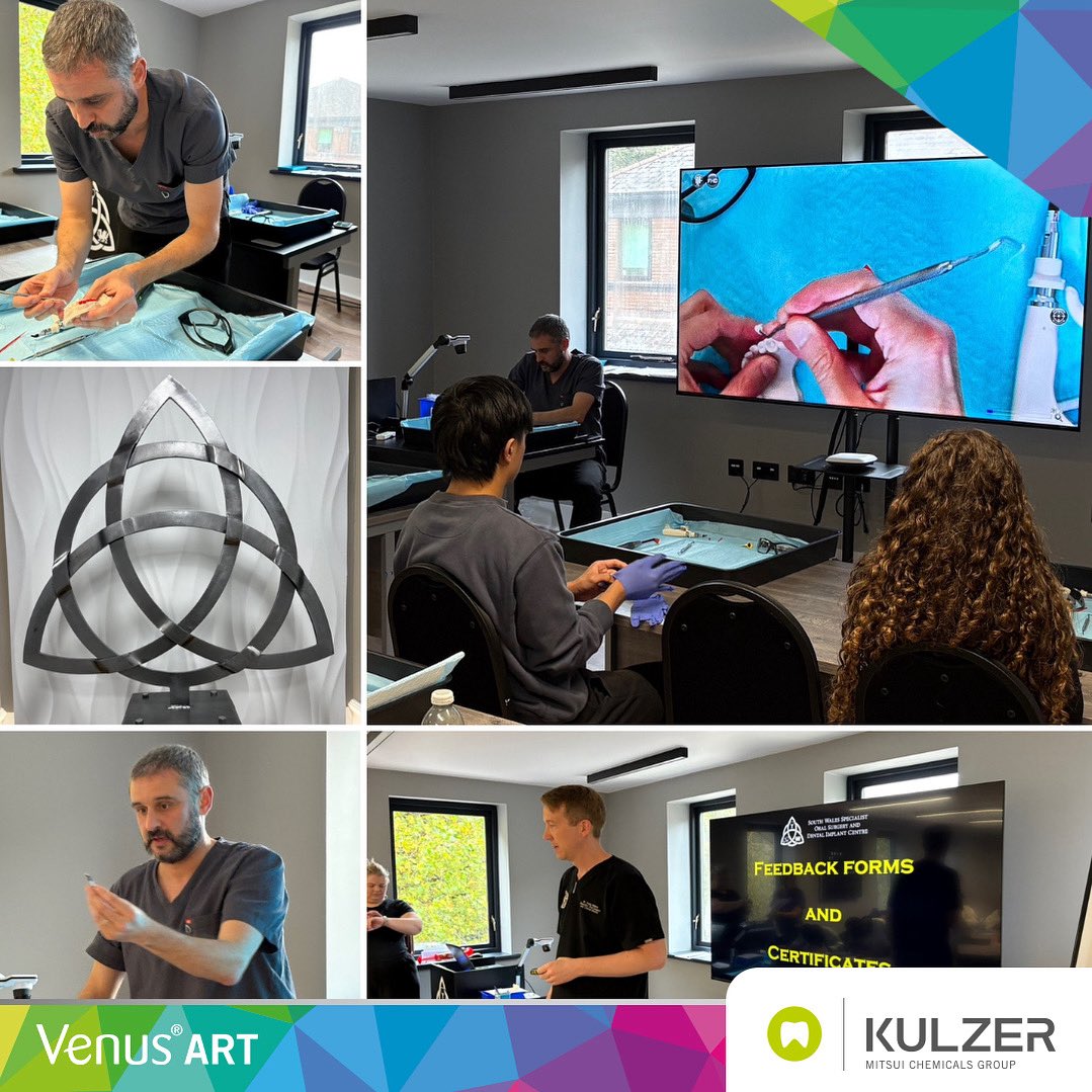 A great afternoon of posterior composites for the next generation with Dr. Neema Mal using Venus Pearl Art from Kulzer. 

Big thanks to Dr. Craig Mallorie for the invitation. 

Dental education in collaboration with Kulzer. 

#VenusPearl #VenusArt #Kulzer #MyKulzer #dentistry