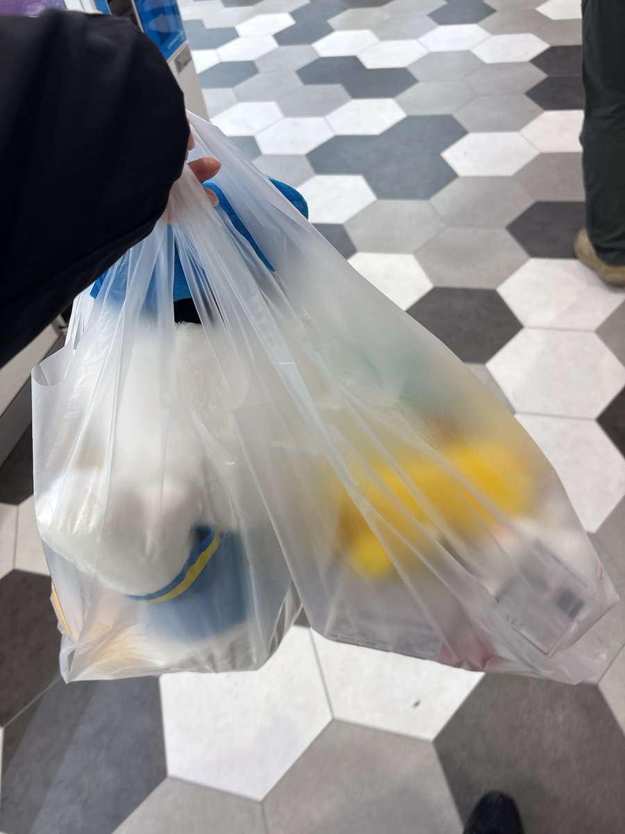 出来たてのクレーンゲーム屋やばいわ
数回しかやった事ない初心者が3000円でぬいぐるみ3つとフィギュア1個とれた