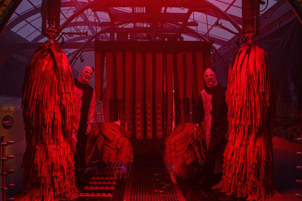 Tell me how to get to the Terrifier blood bath car wash!!
