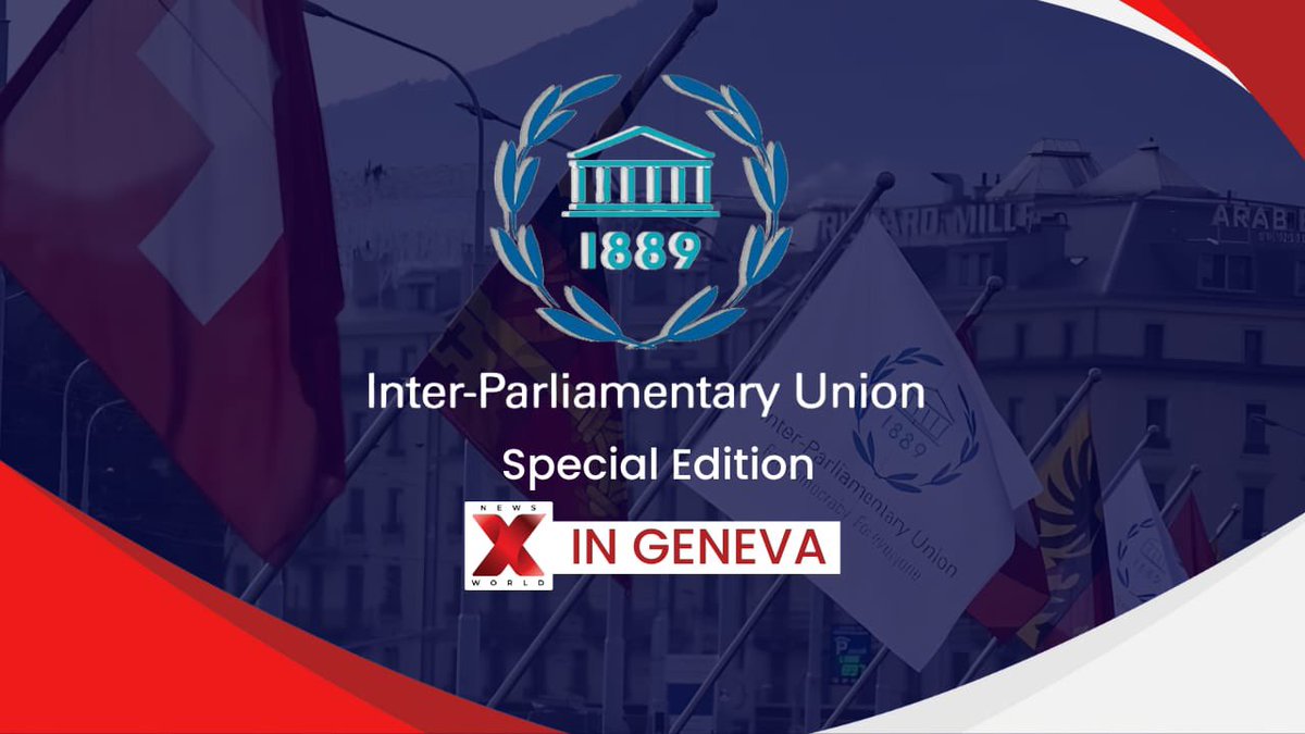 The 151st IPU Assembly will see global parliamentarians unite for one goal - Upholding humanitarian norms in times of crisis. NewsX World will be LIVE from Geneva from 19–23 October, bringing you the latest updates, key insights, and exclusive interviews. Stay tuned!

#IPU151