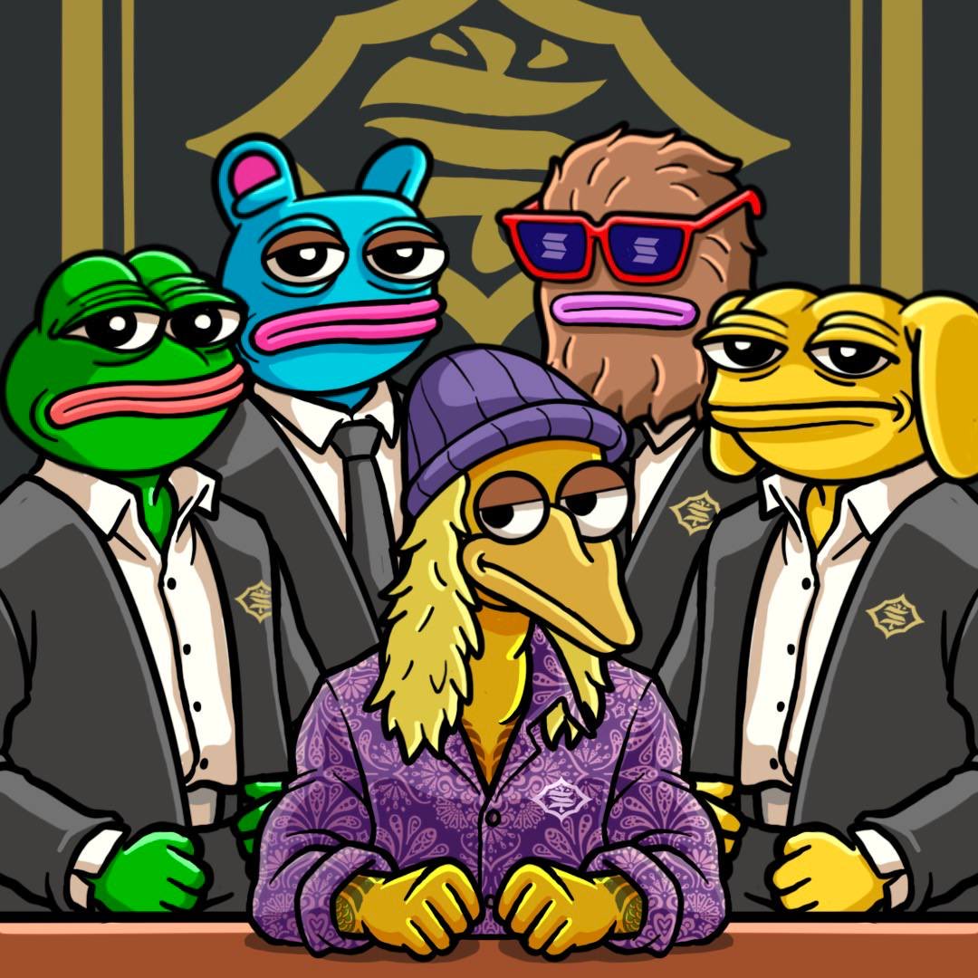 AssamVict0r's tweet image. @SOLbirddog 

When the market gets serious, the meme dons gather.
One table. One mission. Pump it. 💰
#Birddog #SolanaMafia