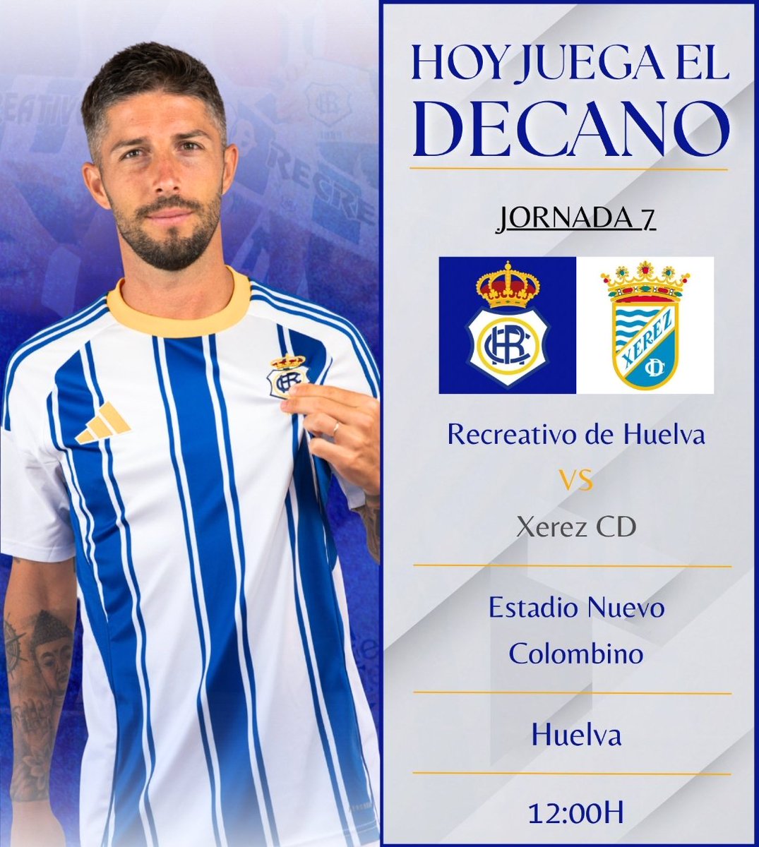 Partidos que huelen a otra división.
#RacingDépor
#RecreXerez