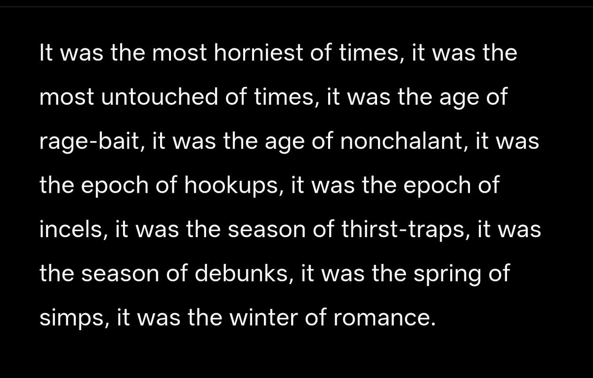 writingback's tweet image. Dickens-ed.