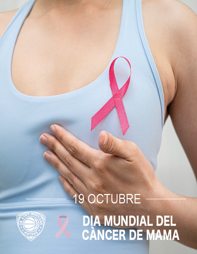 🎗️ DIA DEL CÀNCER DE MAMA 💗
Avui lluïm el rosa per donar suport, força i esperança a totes les persones que lluiten, han lluitat o lluitaran contra aquesta malaltia. 💪✨

El bàsquet és equip, és família i és estar junts en els moments importants. 🧡💙💗

#19octubre🎀