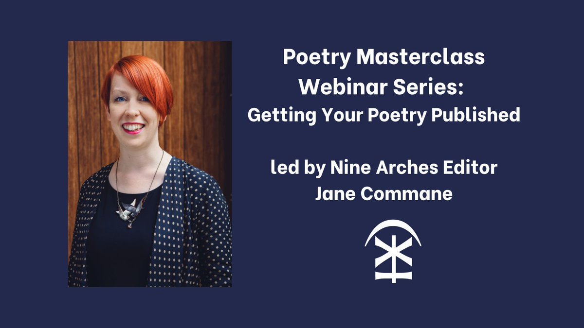 Our Masterclass Webinar series on getting your #poetry published starts on Monday 17 November.
Sign up for this course of three weekly sessions led by Jane Commane, for just £45.
Recordings sent to ticket-holders in case you can't join live.
eventbrite.co.uk/e/poetry-maste…