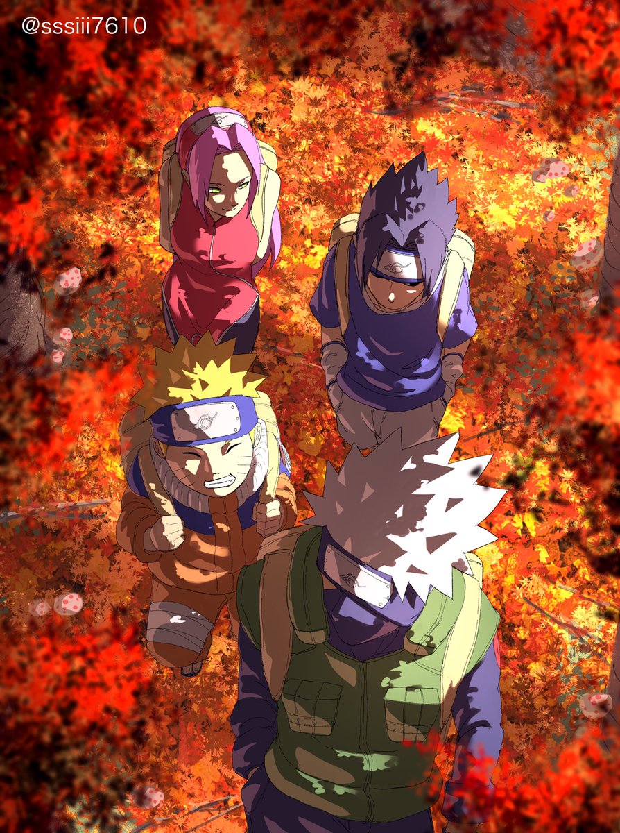 sssiii76102's tweet image. ある日の任務帰りシリーズ揃った