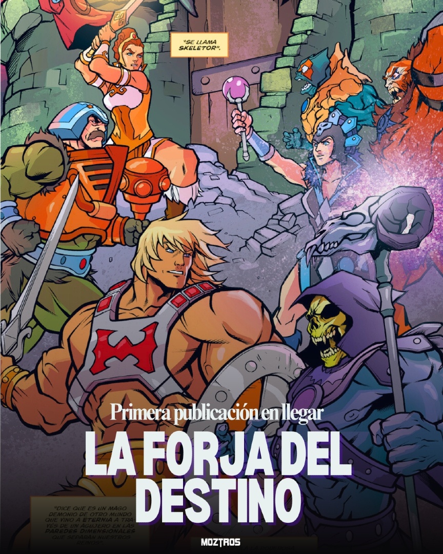 EsMoztros's tweet image. 🟢🟣Masters del Universo: La forja del destino (tomo único)
Precuela de la exitosa serie de animación
Masters del Universo: Revolución, emitida en Netflix.
🛍️ moztros.com/producto/maste…
#moztros #mastersdeluniverso