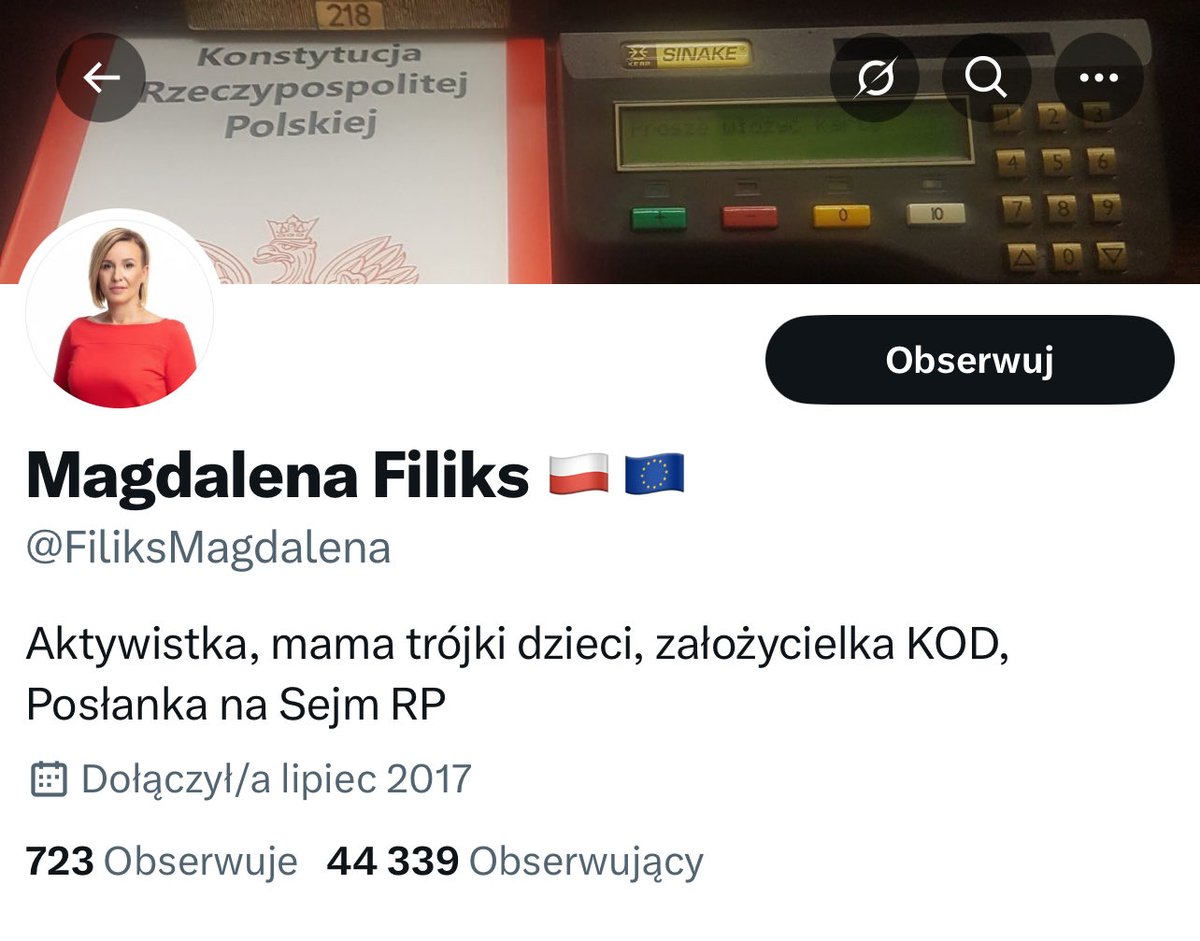Nie widziałam jeszcze tak podłej i mściwej kobiety jaką jest ta posłanka. 
Ludzie obudźcie się! Kogo Wy wybieracie! 
Ludzie bez honoru, bez empatii, szczujący na innych w tym na najmłodszych co widać po jej ostatnich wpisach na X. 
Żółć się uszami wylewa.
