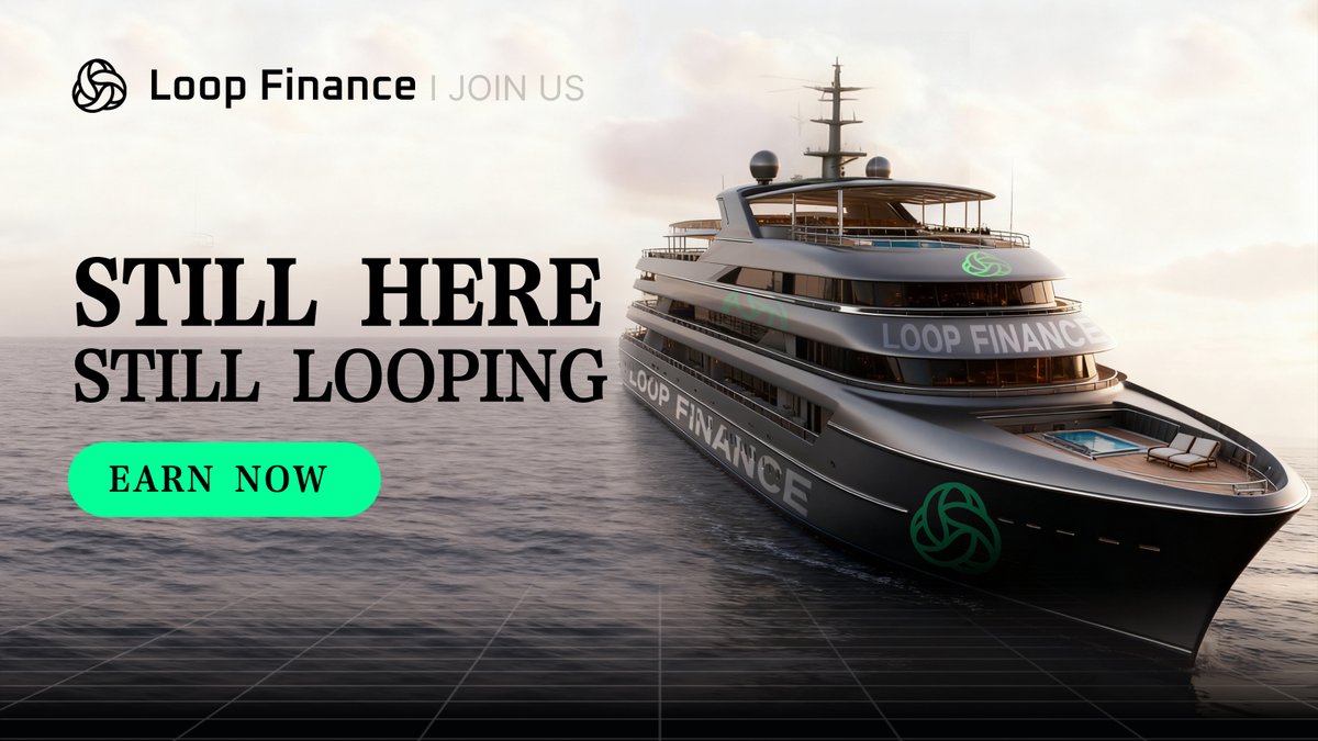 LoopFinance_Bsc's tweet photo. Still here? Still looping. 💚
Markets move, systems stay.
#LoopFinance #StayInTheLoop https://t.co/cL20nsFgsD