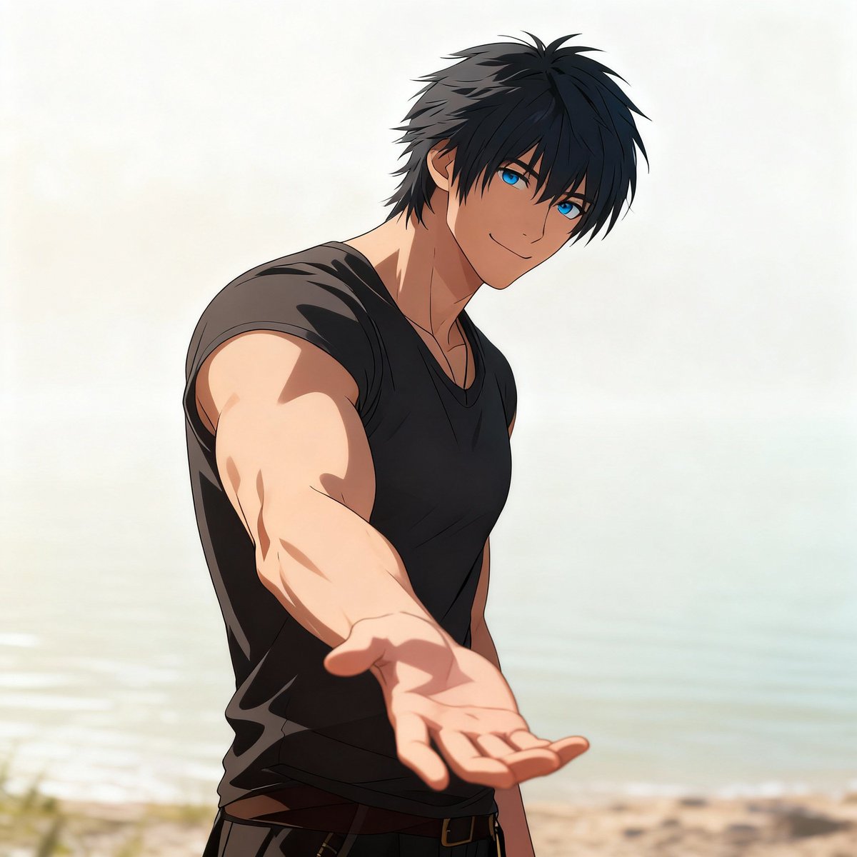 どうだ？人の姿の俺もイケメンでイケてるだろ？