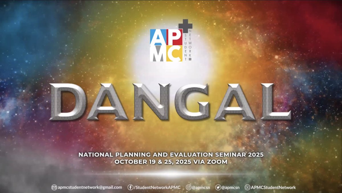 apmcsn's tweet photo. And that concludes Day 1 of the National Planning and Evaluation Seminar 2025 of the APMC-SN! 

See you next week on October 25, 2025 for Day 2! ✨

#DangalAPMCSN
#APMCSNPLEVSEM25 https://t.co/E7ejyHBsXx