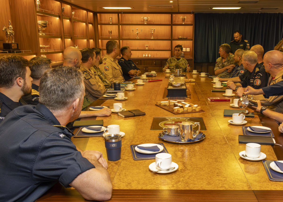 UK Carrier Strike Group tweet media