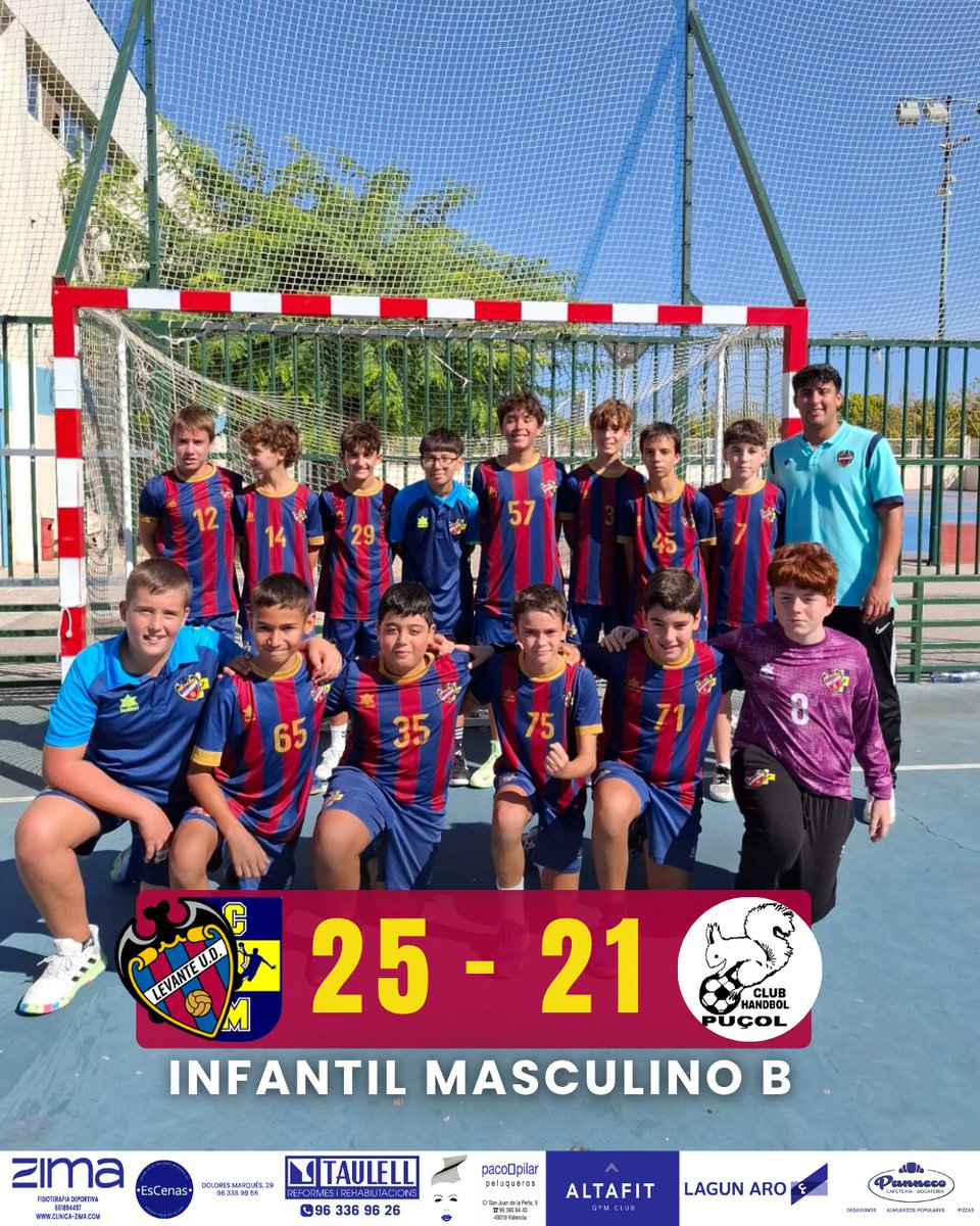 🤾‍♂️Resultados INFANTIL masc. 🤾🏻‍♀️
Aquí tienes los resultados de esta semana de nuestros equipos de chicos infantiles.
@c_e_marni @fdmvalencia <a href="/dipvalencia/">Diputació de València</a> @dbsportpress @nostresport @polideportivocv <a href="/yosoynoticia_/">YoSoyNoticia.es</a> @levante_tv