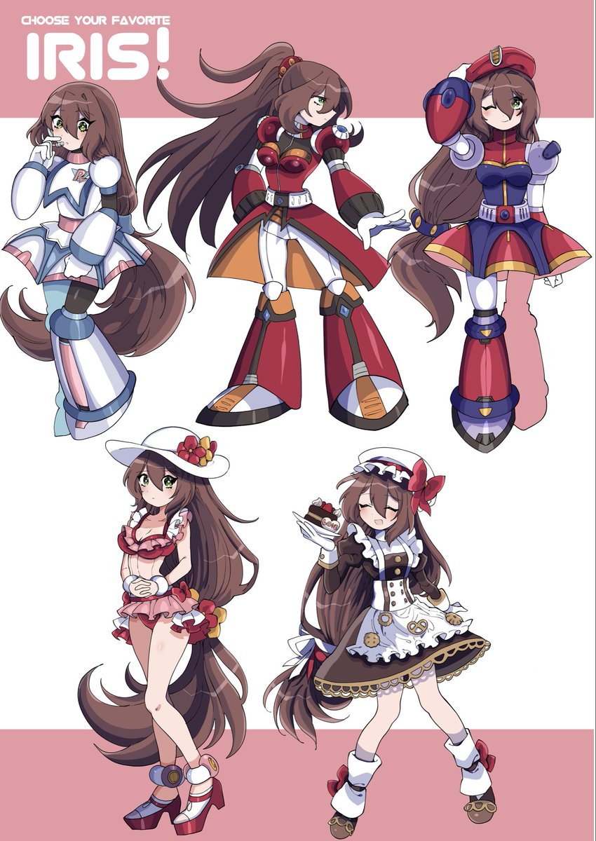 アイリス/Iris
#ロックマンX #MegamanX