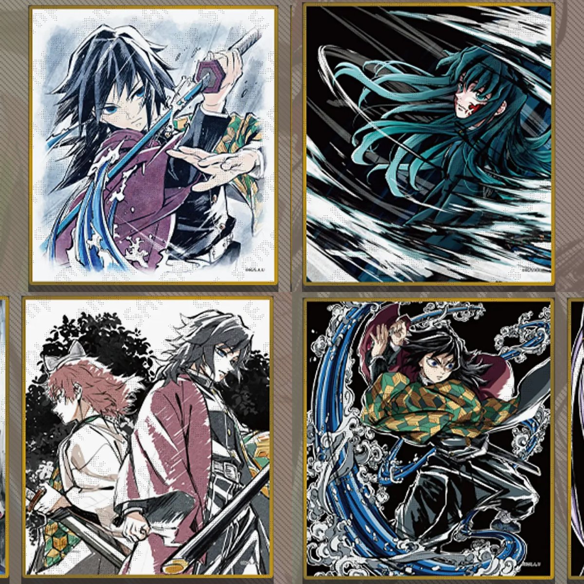 【交換・譲渡】
鬼滅の刃　カウントダウンand上映中ポストイラスト　アクリル色紙  くじ　A B C

譲　●しのぶ、実弥、天元、童磨、●蜜璃、⚪︎炭治郎、⚪︎炭治郎・善逸・伊之助(1枚目)

求　2枚目無一郎、義勇、定価＋送料

・郵送のみ
・譲渡の場合無印は⚪︎からもお迎えをお願いいたします。