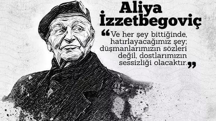 Bilge Lider #Aliyaİzzetbegoviç'i vefatının yıl dönümünde rahmet ve minnetle anıyorum. 🇹🇷🇹🇷🇹🇷