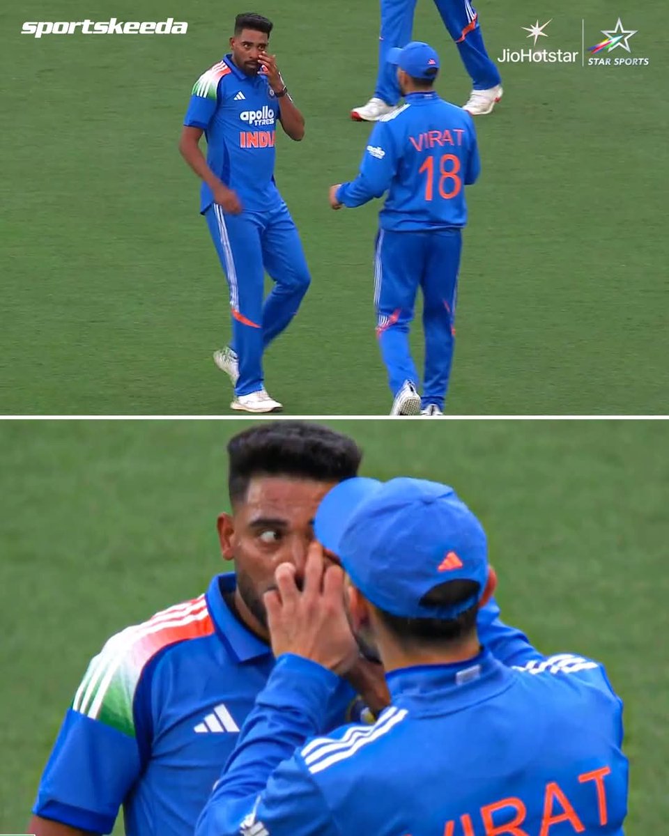 Laraib_Fatiima's tweet image. Watching Mohammed Siraj and Virat Kohli together in the field is pure joy! 🇮🇳❤️

#MohammedSiraj #AUSvIND #ODIs #Sportskeeda