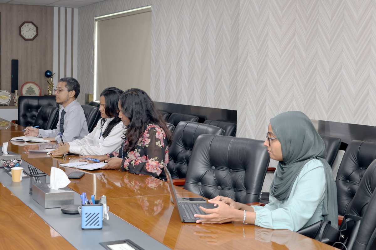 The @worldbank Supervisory mission holds the introductory kickoff meeting with the stakeholder, <a href="/ncitmv/">National Centre for Information Technology</a>, CAM, <a href="/dnrmaldives/">Department of National Registration</a> and <a href="/MoTmv/">Ministry of Tourism and Environment</a> and the <a href="/MoFmv/">Ministry of Finance and Planning</a>