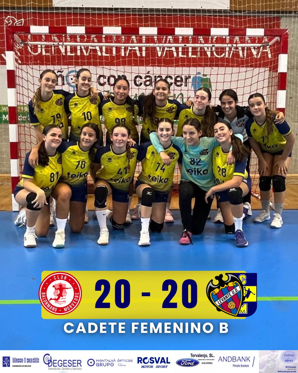 🤾‍♂️Resultados CADETES fem. 🤾🏻‍♀️
Buenos resultados de nuestras chicas antes grandes rivales 💪🏼
Marni força! 💙💛
@c_e_marni @fdmvalencia <a href="/dipvalencia/">Diputació de València</a> @dbsportpress @nostresport <a href="/Teika_es/">Teika</a> @polideportivocv <a href="/yosoynoticia_/">YoSoyNoticia.es</a> @levante_tv