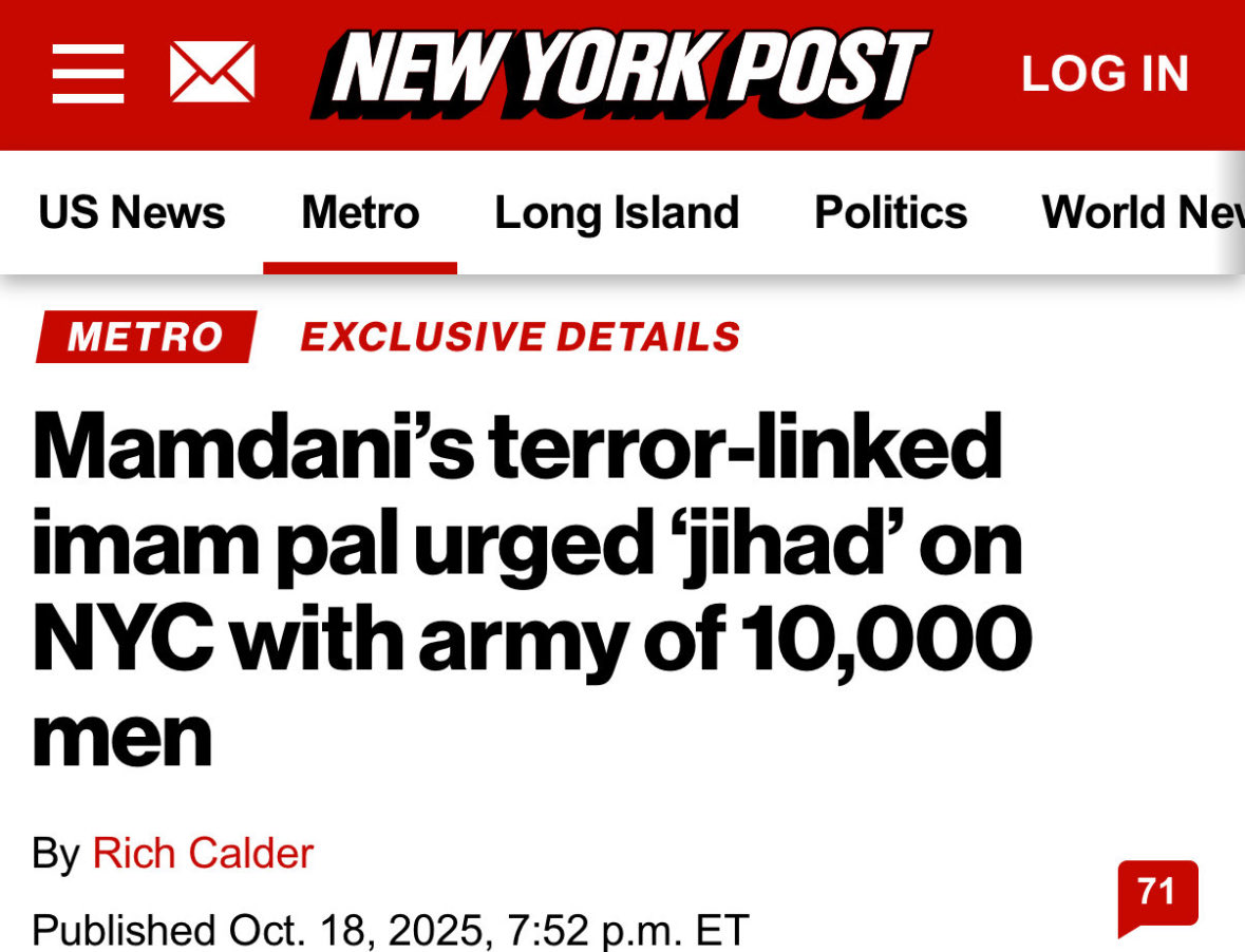 Zohran has no problem proudly hanging out with extremists. If this is his inner circle, imagine his agenda for NYC…