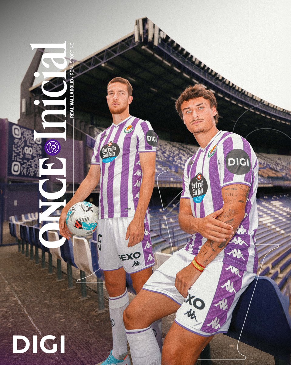 realvalladolid's tweet photo. ONCE ▪ 1️⃣1️⃣
¡A dejarse la piel en casa! ¡Jugamos todos!

#RealValladolidRealSporting             #11RV https://t.co/GnoYbTlavc