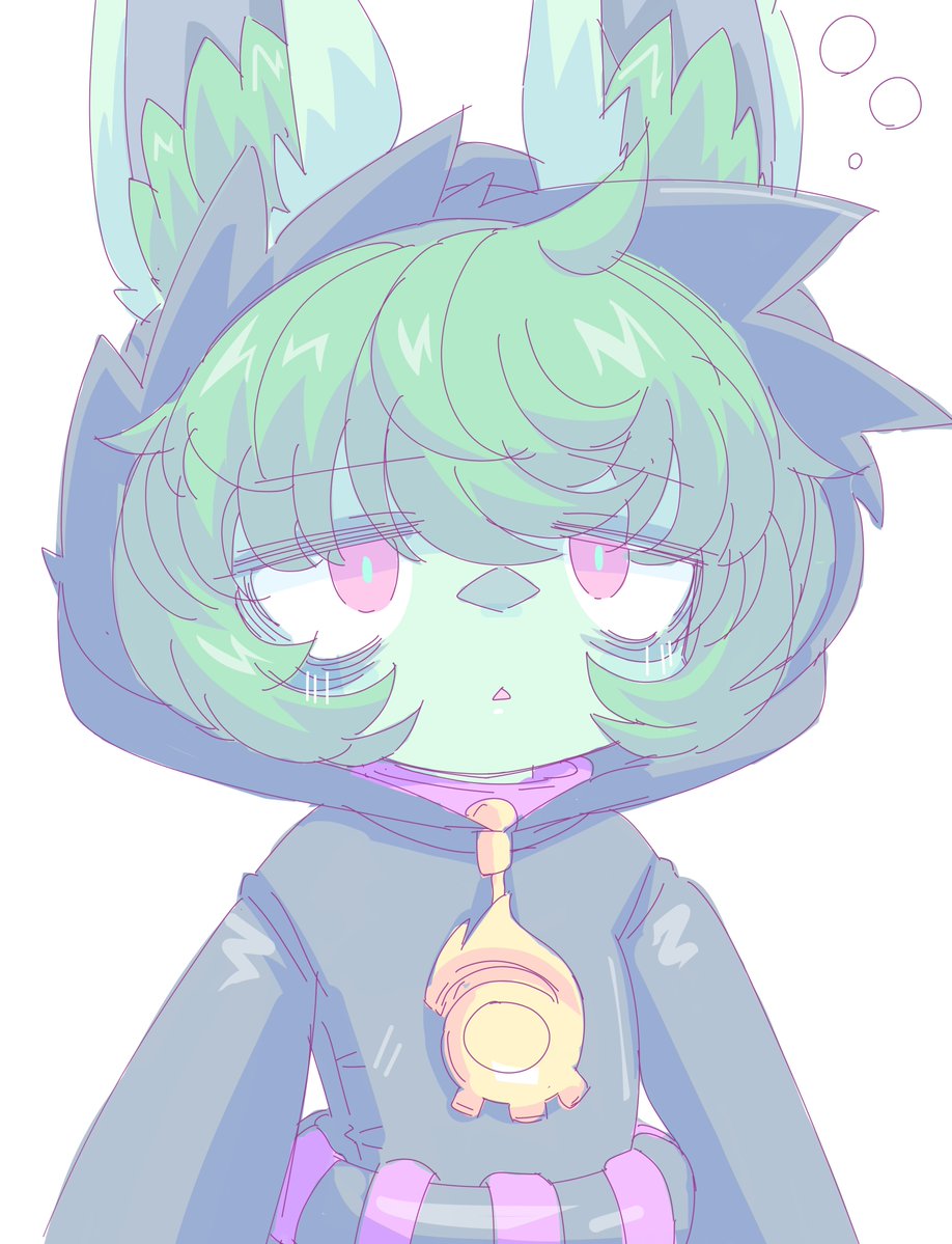 よーどるらくがき～。今週末はずっとぼーっとしちゃった。ぼー