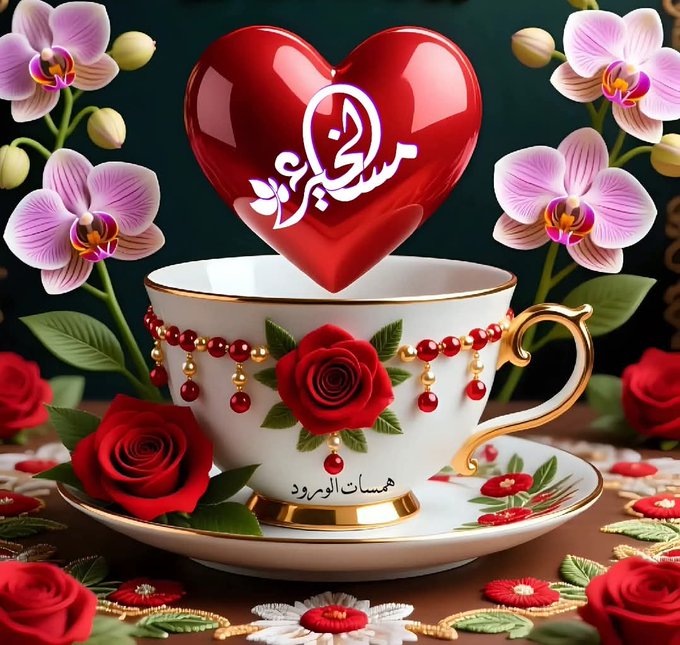 جبر الله خواطركم 
ويسر لكم أموركم 
وخفف عنكم ثقل هذه الأيام 
وملأ انفسكم بالرضاوالسعادةيارب 🤲🏻
#مساء_الخير