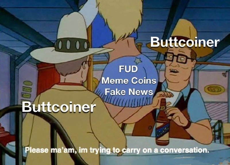 Buttcoin maxis ftw