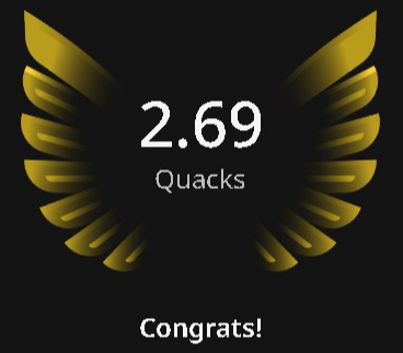 Jargon (@jargon_sol) on Twitter photo Gerçekten <a href="/wallchain_xyz/">Wallchain Quacks</a> Quacks ödülleri az gelmeye başlamış. İlk zamanlarda 10-15 arası geliyordu sürekli, bu tarafa bu kadar insan geldiğini görmek çok güzel.
Bakalım Genesis NFT alabilecekmiyiz, inşallah 1000 kişi ile sınırlı kalmaz :) Gerçekten <a href="/wallchain_xyz/">Wallchain Quacks</a> Quacks ödülleri az gelmeye başlamış. İlk zamanlarda 10-15 arası geliyordu sürekli, bu tarafa bu kadar insan geldiğini görmek çok güzel.
Bakalım Genesis NFT alabilecekmiyiz, inşallah 1000 kişi ile sınırlı kalmaz :)