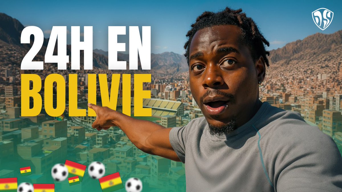 🚨 NOUVELLE VIDÉO YOUTUBE !

À 3600 mètres d’altitude, on a voulu voir du foot en Bolivie… 🇧🇴

On n’était pas prêts 😭⚽️

🔴 Vidéo à trouver juste ici : linktw.in/LxWFrQ

#Bolivie #Football #Vlog