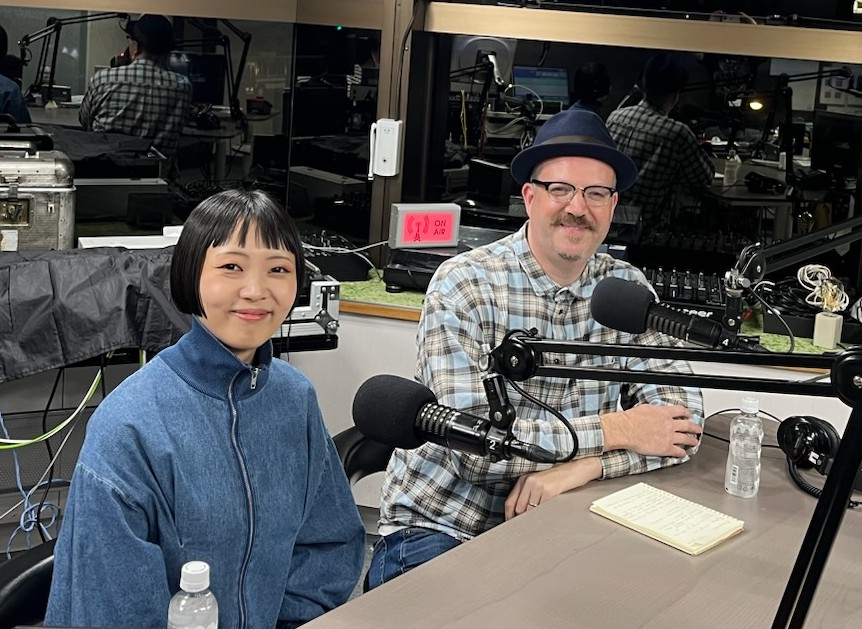 Music For Isolation (Gideon Juckes &amp; Takeuchi Rie) in Interfm  Studio #barakanbeat #findyourcolors #interfmStudio