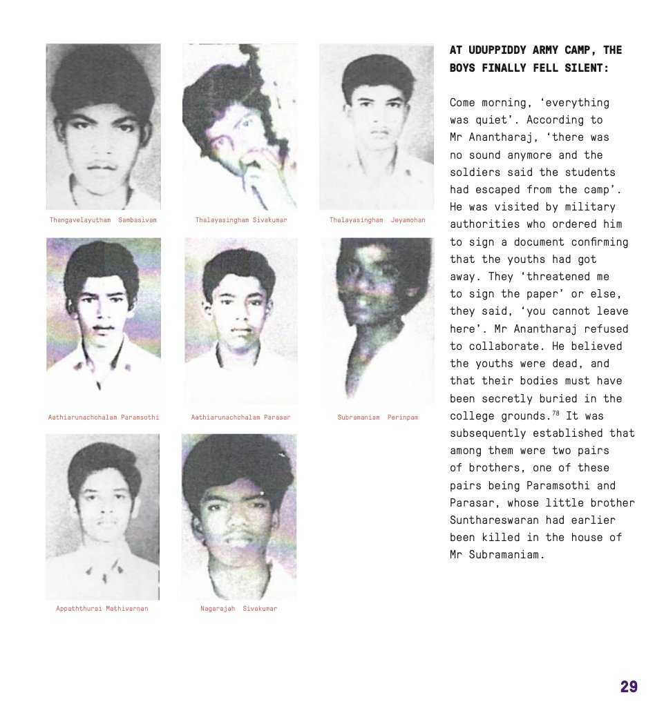 People of VVT in #srilanka calculate losses &amp; damage amounting to USD $15 million (LKR 4.5 billion) from IPKF massacre in Aug 1989 - and submit claim  to #lka Reparations Office but note ultimate responsibility lies with Government of India. This is first time a detailed