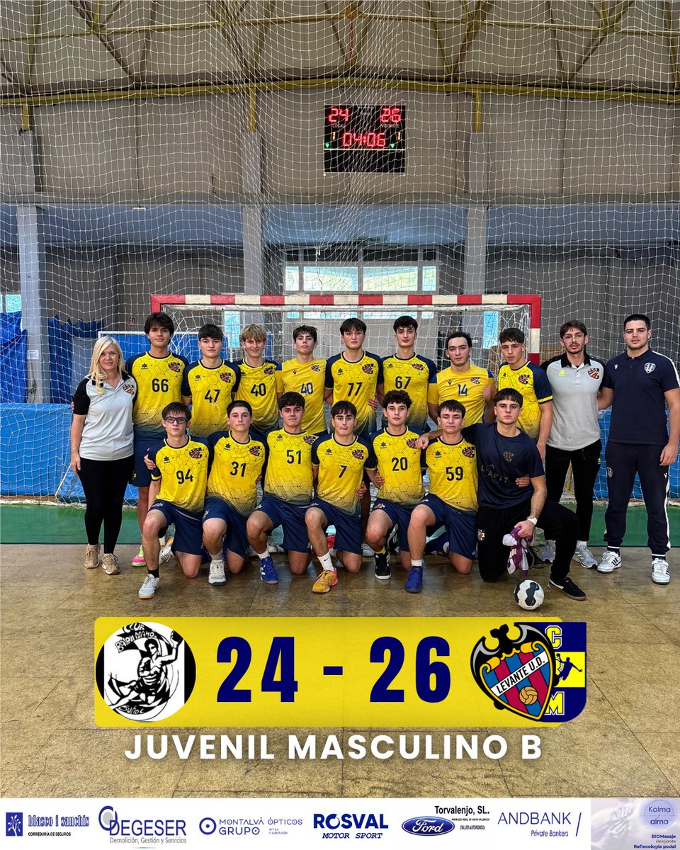 🤾‍♂️Resultados JUVENILES 🤾🏻‍♀️
Aquí tienes los resultados de la 2ª jornada de liga de nuestros equipos juveniles.
Marni força! 💙💛
@c_e_marni @fdmvalencia <a href="/dipvalencia/">Diputació de València</a> @dbsportpress @nostresport <a href="/Teika_es/">Teika</a> @polideportivocv <a href="/yosoynoticia_/">YoSoyNoticia.es</a> @levante_tv