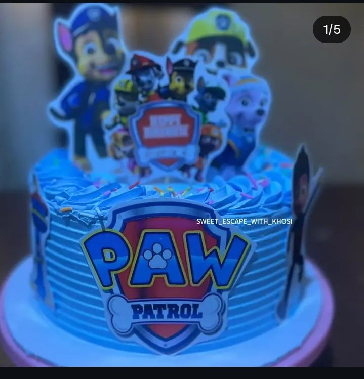 She_Is_Khosi's tweet photo. Happy sunday X family🥹💙
Please put a smile on a kid's face today.🥹💙

Price~25,000
Size~8"1 layer
Location~Jos,State low_cost 

#Sweet_escape_with_khosi 
#kidscake 
#cakesinjos 
#joscakevendor
#pawpatrolthemedcake https://t.co/WWn3Yo0s7x