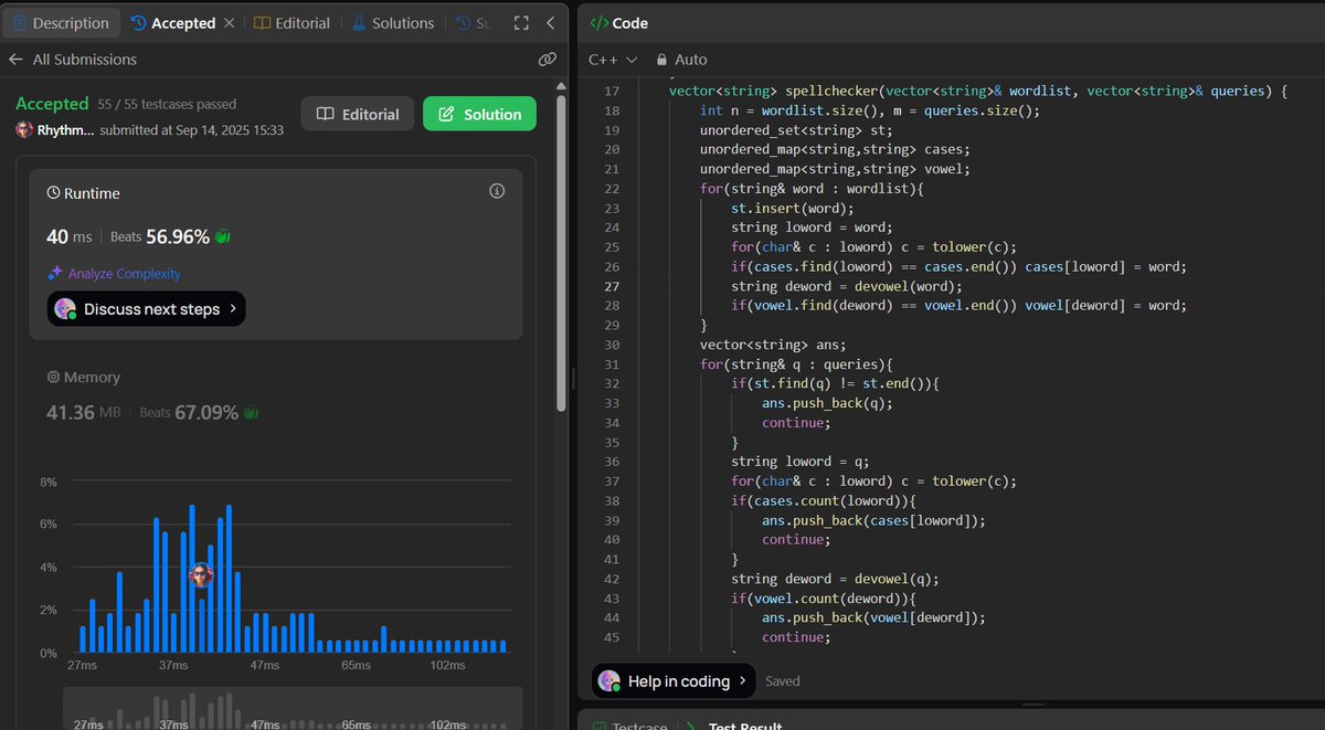 RKJ181578's tweet image. 🎯 Day 96-100 of #100DaysOfCode 🚀
So, finished with Exams plus done with my 100 Days of Code challenge!! 🏆
Thanks to @ApnacollegeX @ShradhaKhapra_ Ma'am ❤️🔥 for the guidance...
will keep doing hard work plus revision ✌️
#letsconnect 🤝
#DSA #DP #AIML #CodingJourney 🙌